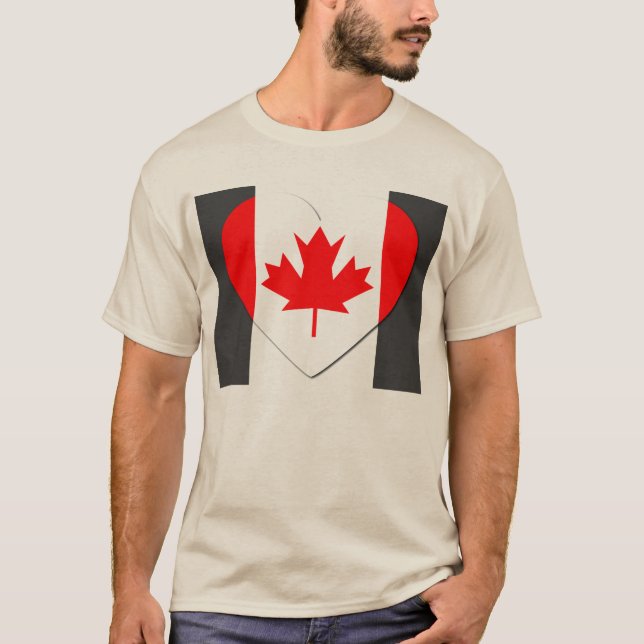 Amo Canadá - Camisetas de época (Anverso)