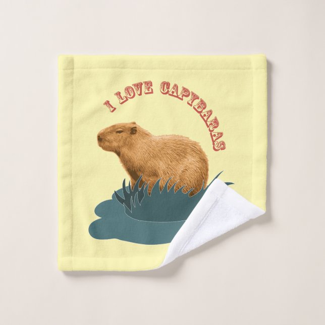 Amo Capybaras (Toallita)