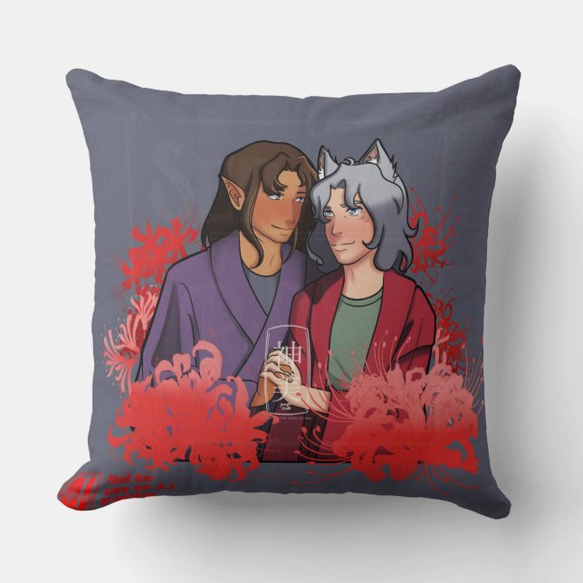 Amo Cojín decorativo de los Abuelos (Anverso)