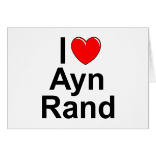 Amo (corazón) a Ayn Rand