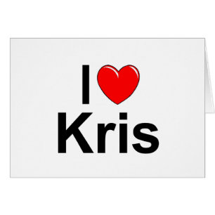 Amo (corazón) a Kris