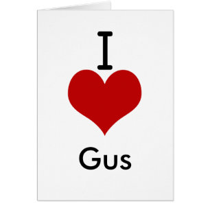 Amo (corazón) al Gus
