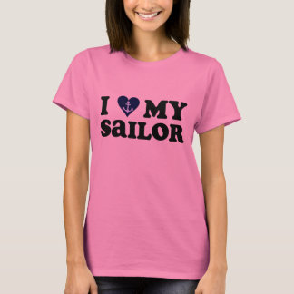 Amo (corazón) mi camiseta del marinero