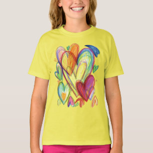 Amo Corazones Sanadores Camisa Personalizado Arte
