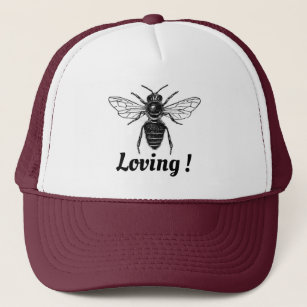 ¡Amo De Bee! Sombrero de béisbol