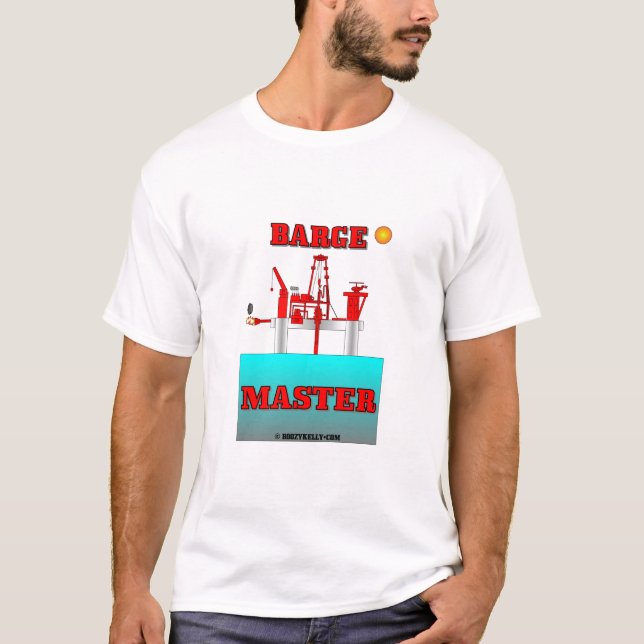Amo de la gabarra, camiseta de la plataforma (Anverso)