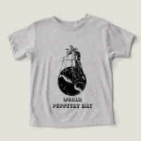 Amo de marionetas de la camiseta mundial