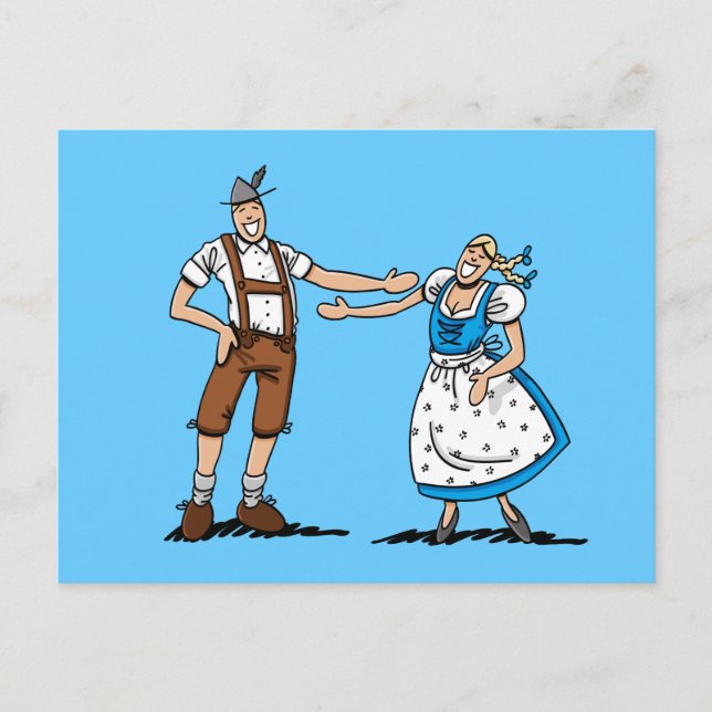 Amo de pareja de cerveza de postales (Anverso)