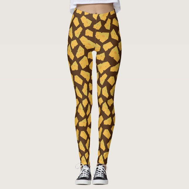 Amo de queso Leggings (Anverso)