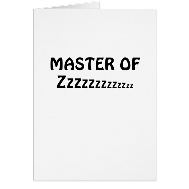 Amo de Zzzzzz (Frente)