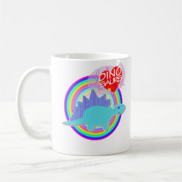 Amo Dinos T-Rex y la taza conocida del Stegosaurus