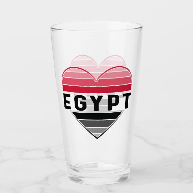 Amo Egipto, corazón egipcio (Anverso)