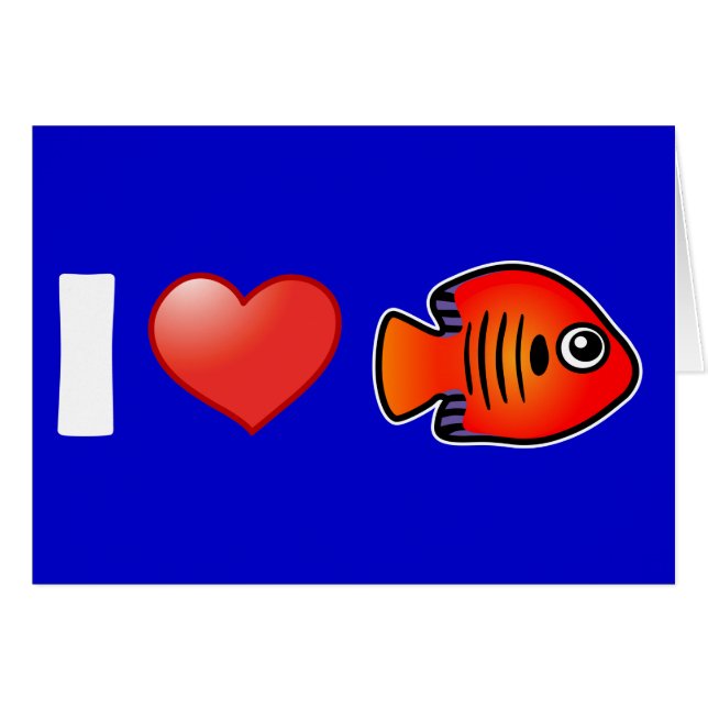 Amo el Angelfish Flame (Anverso (Horizontal))