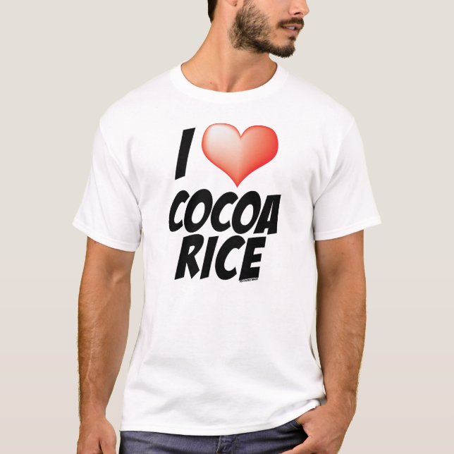 AMO el ARROZ del CACAO - camiseta (Anverso)
