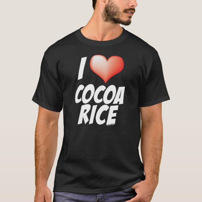 AMO el ARROZ del CACAO - camiseta (Anverso)