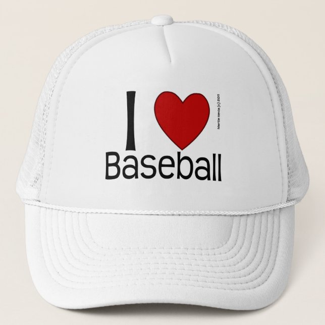 Amo el Béisbol - Gorra (Anverso)