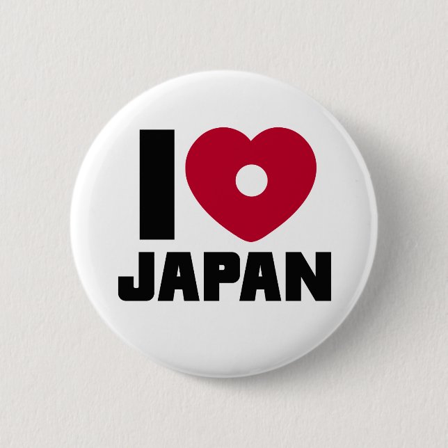 Amo el botón de Japón (Anverso)