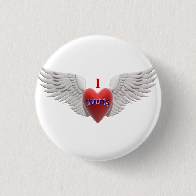 Amo el botón de los Mutts (Anverso)