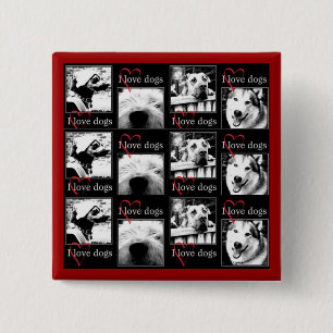 Amo el botón de los perros