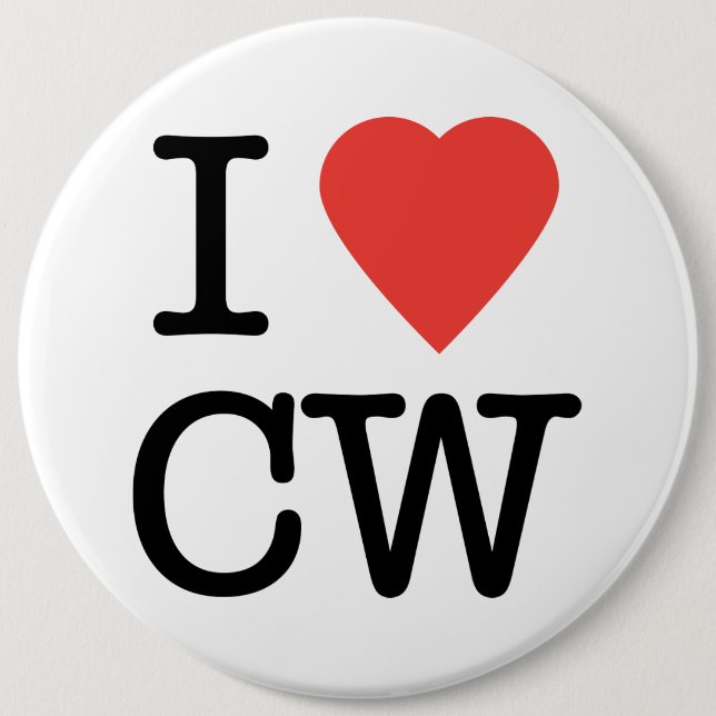 Amo el botón del CW (Anverso)