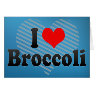 Amo el bróculi