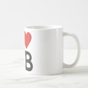 Amo el café de la libra T/la taza del té