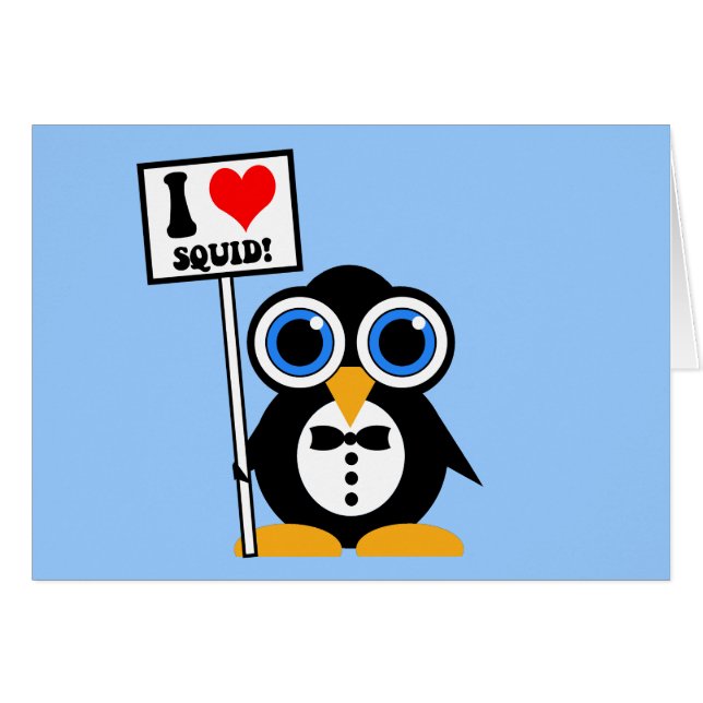 Amo el calamar (Anverso (Horizontal))