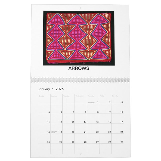 AMO EL CALENDARIO DE LOS MOLAS 2013 (Jan 2026)