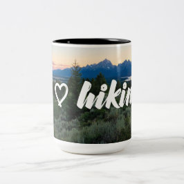 Amo el caminar de la taza de café