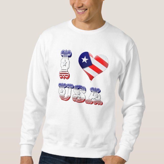 Amo el camisetas de los E.E.U.U. (Anverso)