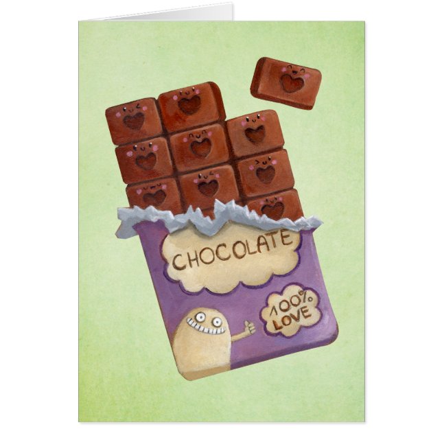 Amo el chocolate (Frente)