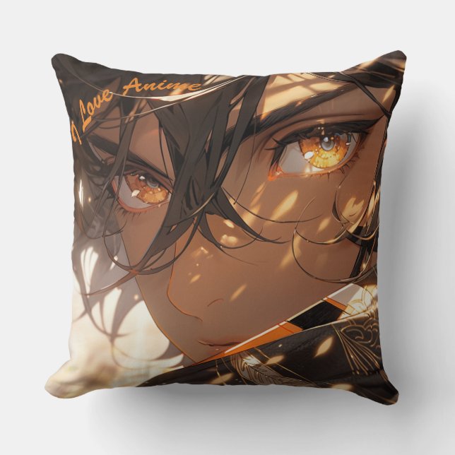 Amo el Cojín decorativo de Anime (Anverso)