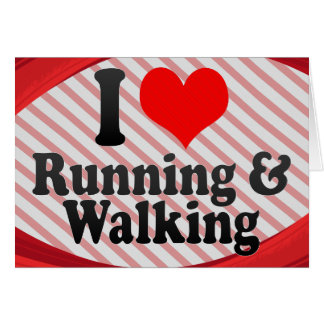 Amo el correr y el caminar