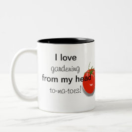 Amo el cultivar un huerto de mi taza principal de