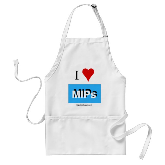 Amo el delantal de los MIP (Frente)