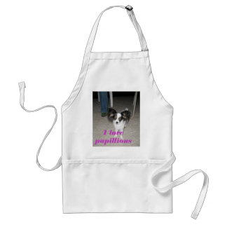 Amo el delantal de los papillions