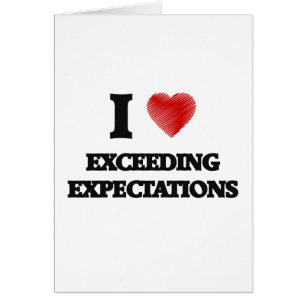 Amo el EXCEDER DE EXPECTATIVAS