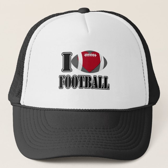 Amo el fútbol - Gorra (Anverso)