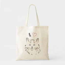 Amo el gato - bolso