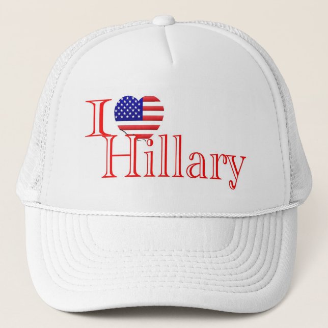 Amo el gorra de Hillary (Anverso)