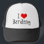 Amo el gorra del camionero de Birding<br><div class="desc">Amo el gorra del camionero de Birding</div>