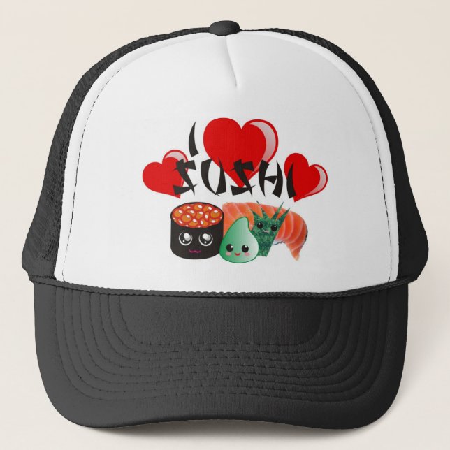 Amo el gorra del sushi (Anverso)
