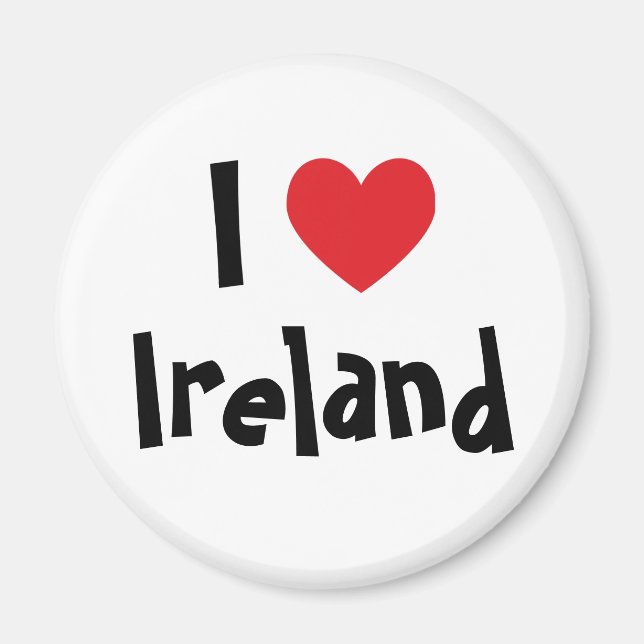 Amo el imán de Irlanda (Frente)