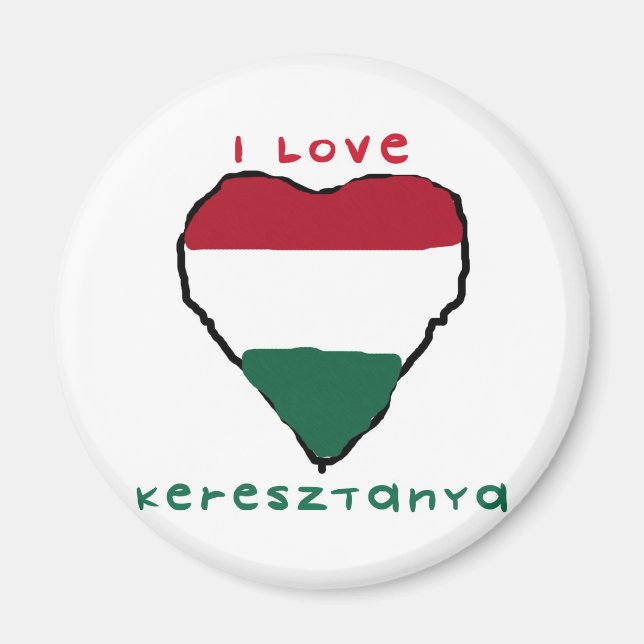 Amo el imán de Keresztanya (Frente)