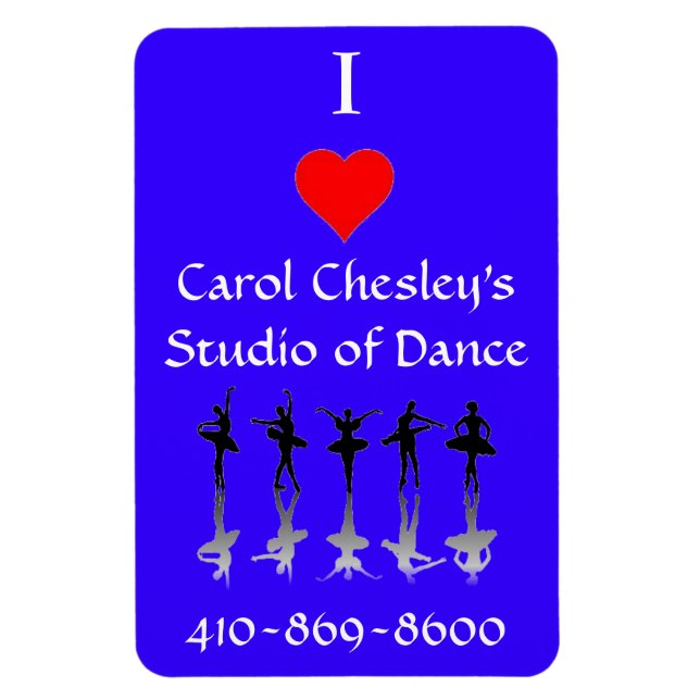 Amo el imán de la CCSD (Vertical)