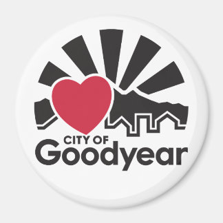 Amo el imán de la ronda de Goodyear