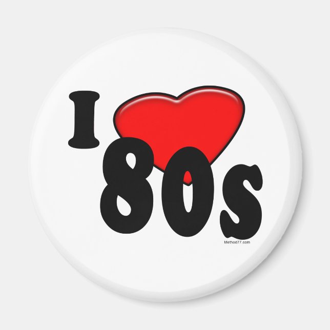 Amo el imán de los 80 (Frente)