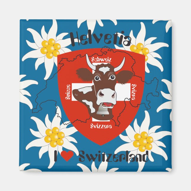 Amo el imán de Suiza (Frente)