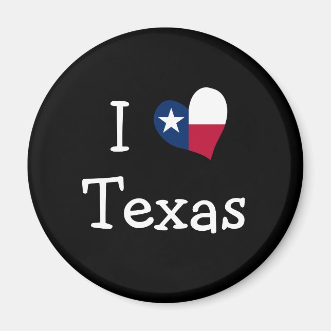 Amo el imán de Texas (Frente)