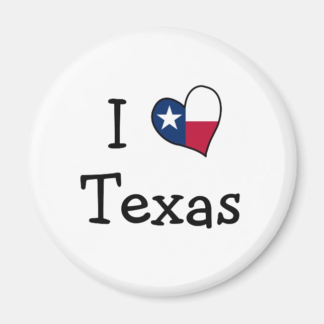 Amo el imán de Texas (Frente)